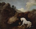george stubbs a horse frightened by a lion 1770